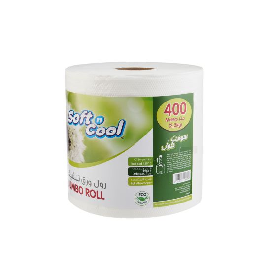 Picture of SOFTNCOOL PAPER JUMBO ROLL 400MTR-1ROLL