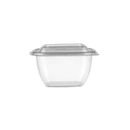 Picture of CLEAR SQR SALAD CONTAINER 16OZ+LID-300PC