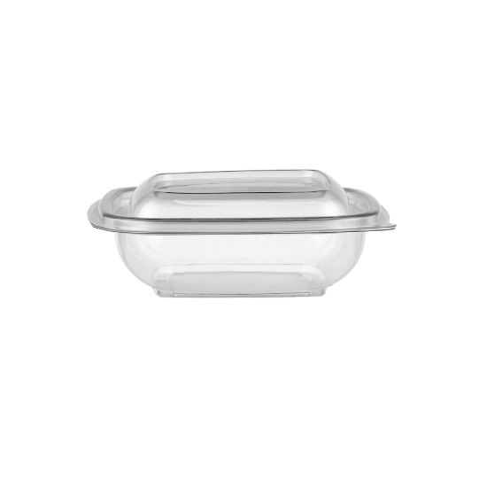 Picture of CLEAR SQR SALAD CONTAINER 8OZ+LID-300PC