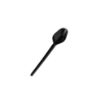 Picture of HOTPACK BLACK PLASTIC TEA SPOON 50X40PKT