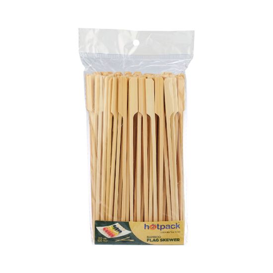 Picture of BAMBOO FLAG SKEWER 20CM-10PK*200PC