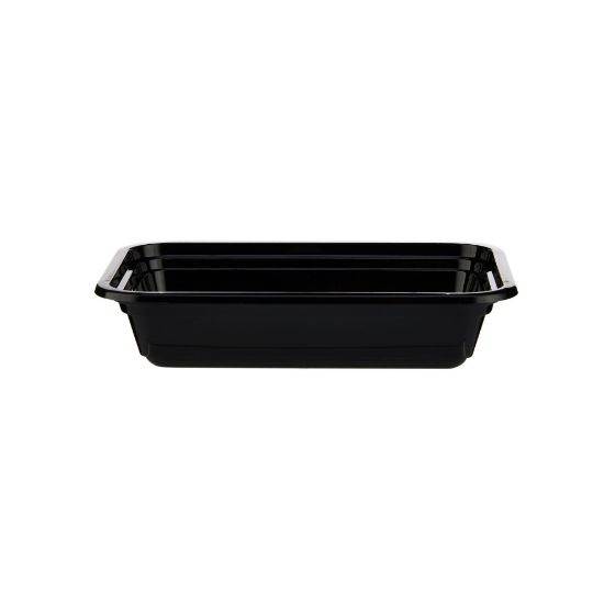 Picture of BLACK BASE RECT CONTAINER 8 OZ 1X300 PCS