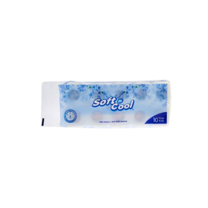Picture of SOFT N COOL TOILET ROLL 200SHT 10X10PKT