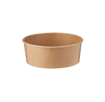 Picture of HOTPACK 45OZ KRAFT PAPER SALAD BOWL 5PCS