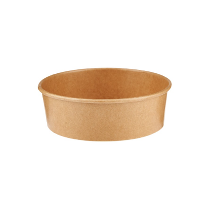 Picture of HOTPACK 20OZ KRAFT PAPER SALAD BOWL 5PCS