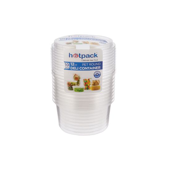 Picture of DELI CONTR DCR12PET+LID-10PC/PKT