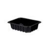 Picture of PETPE BLK DRYLK MEAT TRAY 500G-50H-600P