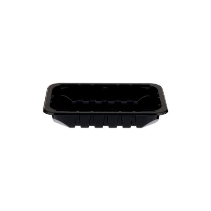 Picture of PETPE BLK DRYLK MEAT TRAY 500G-30H-600P