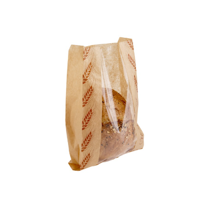 Picture of PAPER BAG W/WINDOW 30X20+8CM-1000PCS