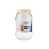 Picture of WIDE MOUTH PLSTC JAR RND 4000ML+LID 24PC
