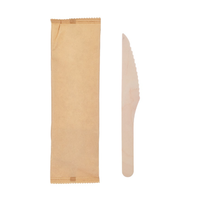 Picture of WOODEN KNIFE INDIVIDUALLY  WRAPPED-500PC