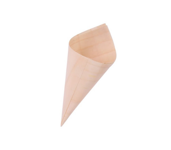 Picture of WOODEN CONE 180X130MM 10X25PKT