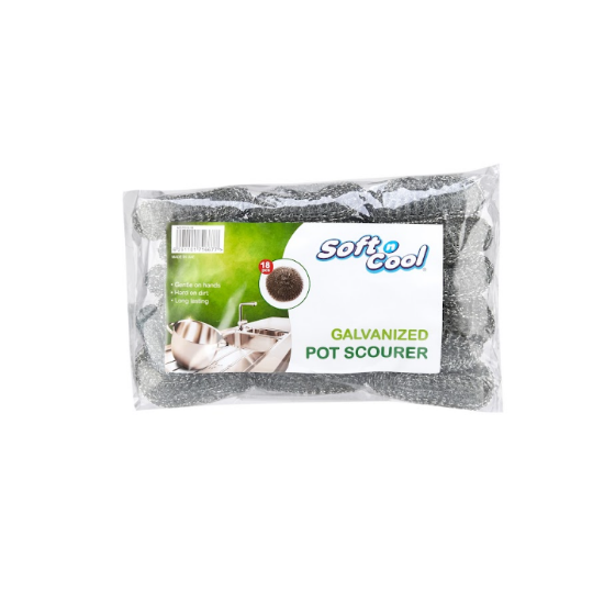 Picture of STEEL WOOL ROL 10CM SOFT N COOL-18PCS/BA