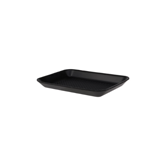 Picture of FOAM MEAT RECT TRAY-BLACK**1*250PC