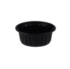 Picture of PP CORRUGATED BLACK BOWL 250ML-1X1000PCS