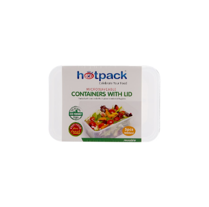 Picture of M/W RECT. CONTAINER 1000 CC+LID 5X20PKT