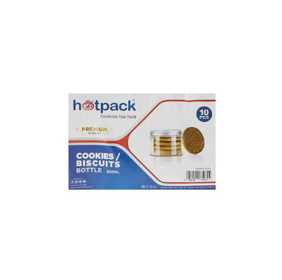 Picture of COOKIES/BICUITS PLSTC BOTLE 250ML-10P*24