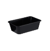 Picture of M/W RECT CONTAINER BLACK 650ML 1X500 PCS