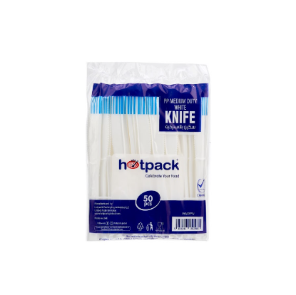 Picture of PLASTIC MEDIUM DUTY KNIFE WHITE 20X100PC
