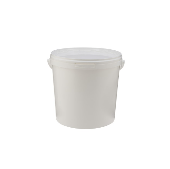 Picture of WHITE PLASTIC BUCKET+HANDLE 5KG-PCS