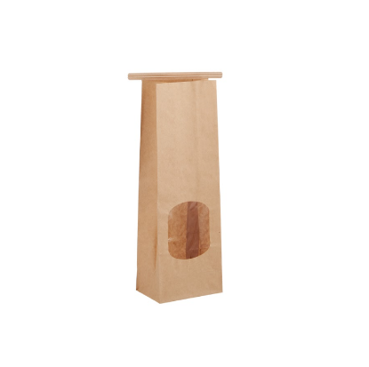 Picture of TIN TIE BAG SMALL BROWN 9*5.5*26cm-500PC