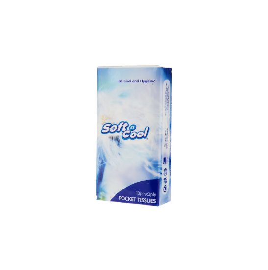 Picture of SOFTNCOOL POCKET TISSUE 10PKT/BAG-36BAG