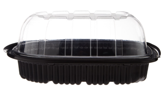 Picture of BLACK CHICKEN CONT W/CLEAR HOOD-80PC