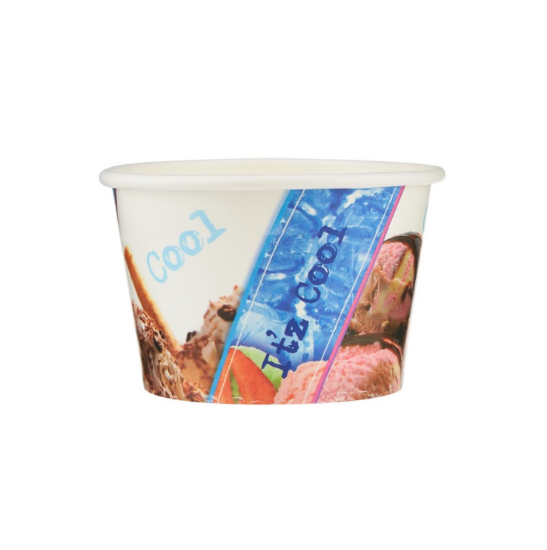 Picture of PAPER ICE CREAM CUP 250ML(8OZ) 1000PCS