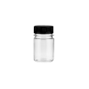 Picture of 60ML ROUND STRAIGHT PET BTL+BLK CAP-500P