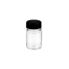 Picture of 60ML ROUND STRAIGHT PET BTL+BLK CAP-500P
