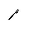 Picture of INDIVIDUAL WRAPPED MD FORK BLACK 500PCS