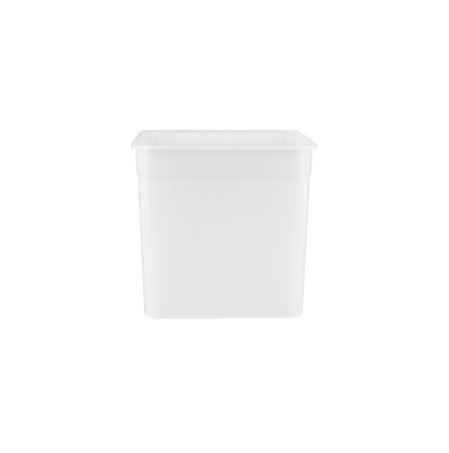Picture of PLASTIC PAIL &BASE CLEAR SQR 4LTR 100