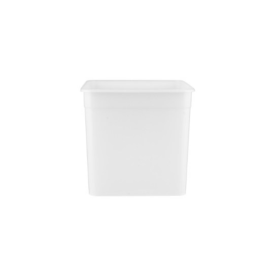 صورة PLASTIC PAIL &BASE CLEAR SQR 4LTR 100