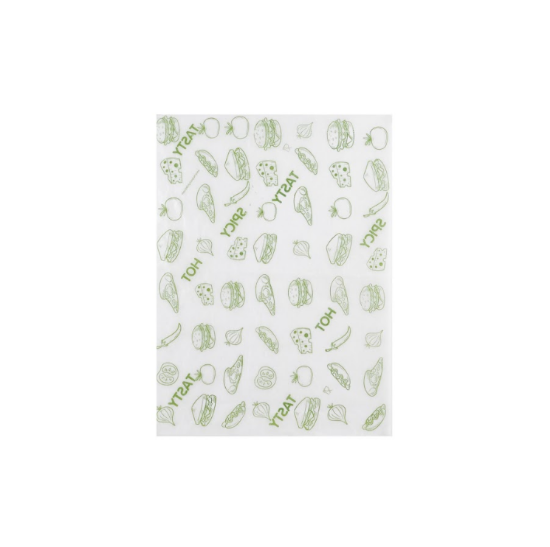 صورة SANDWICH/WAX PAPER PRINTED 30X40CM-500PC
